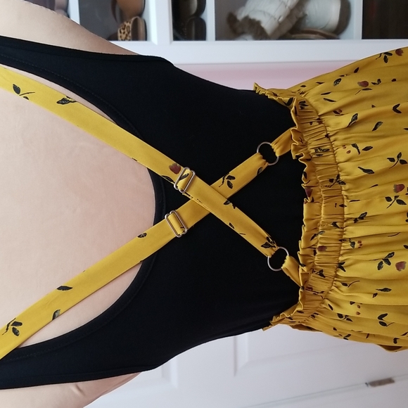 🎉🌟 HOST PICK🎉🌟Urban Outfitters suspenders skirt - Picture 5 of 10